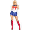 Leg Avenue - Costume Sexy Marin Multicolore S